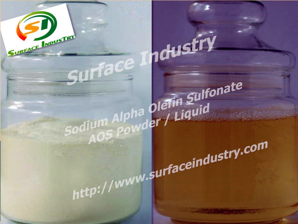 Sodium Alpha Olefin Sulfonate Powder_Liquid _AOS 92_35_